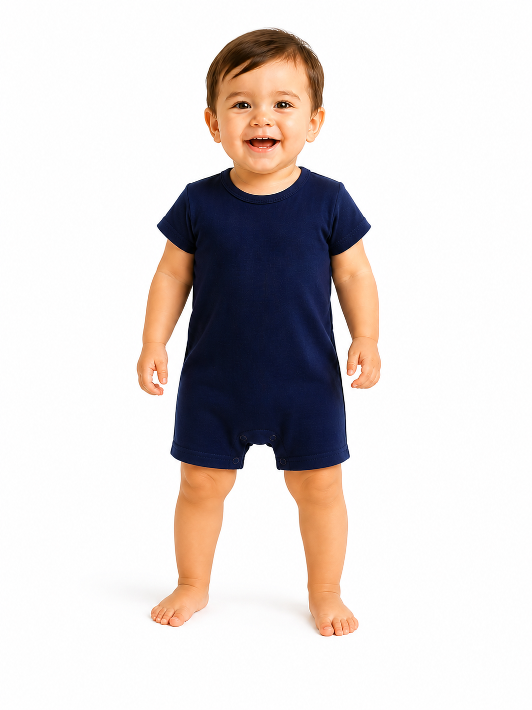 Boys Short Sleeve Romper