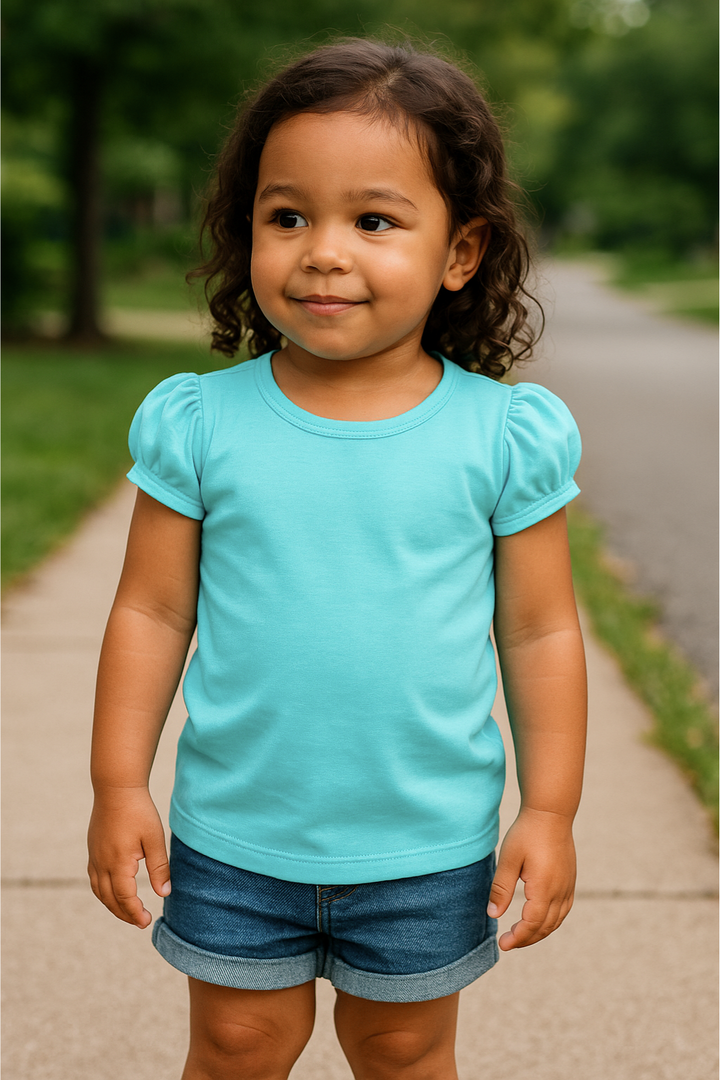 Girl's Short Sleeve Shirts