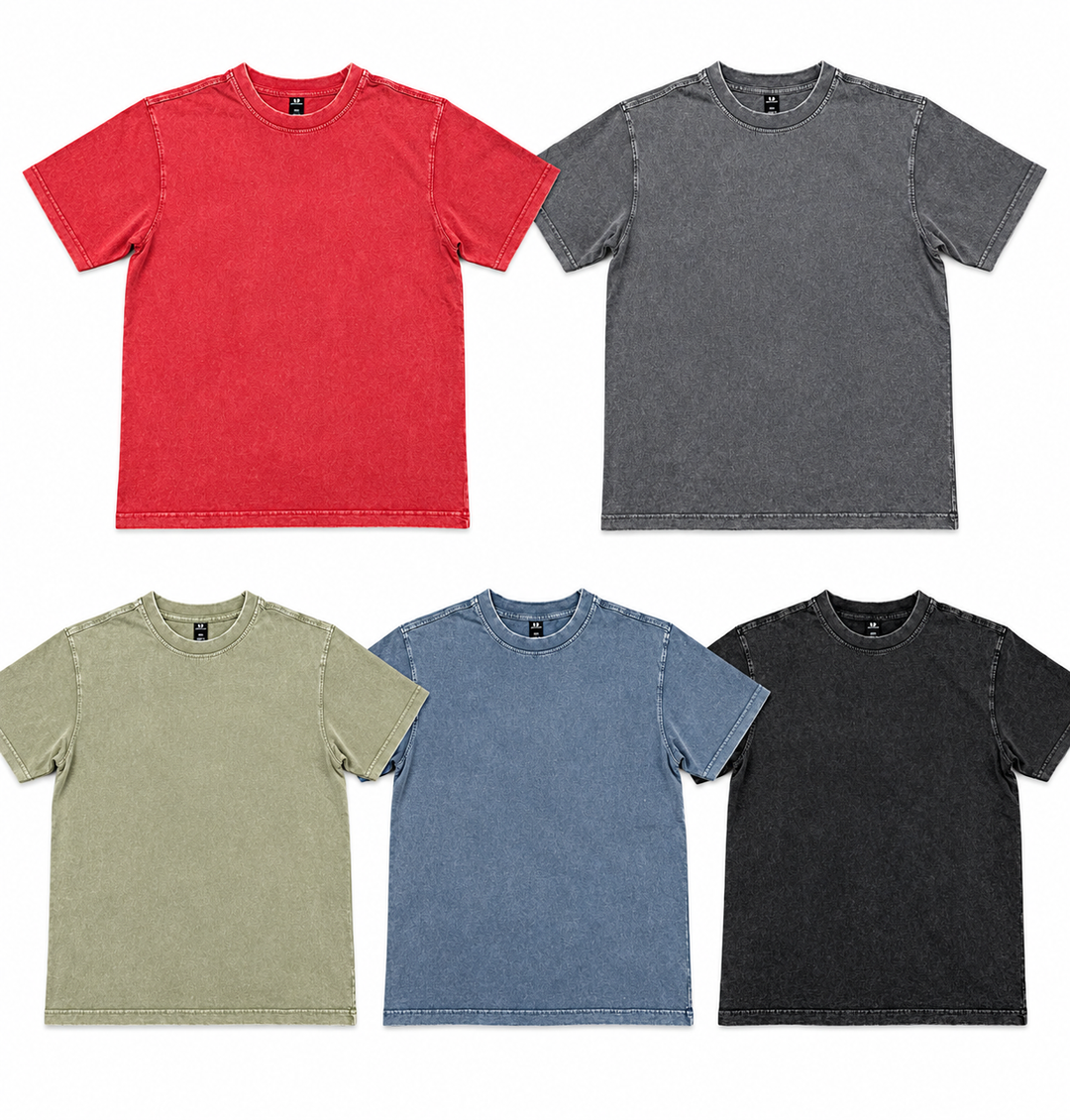 Adult Urban Acid Wash Tee Unisex Relaxed Fit