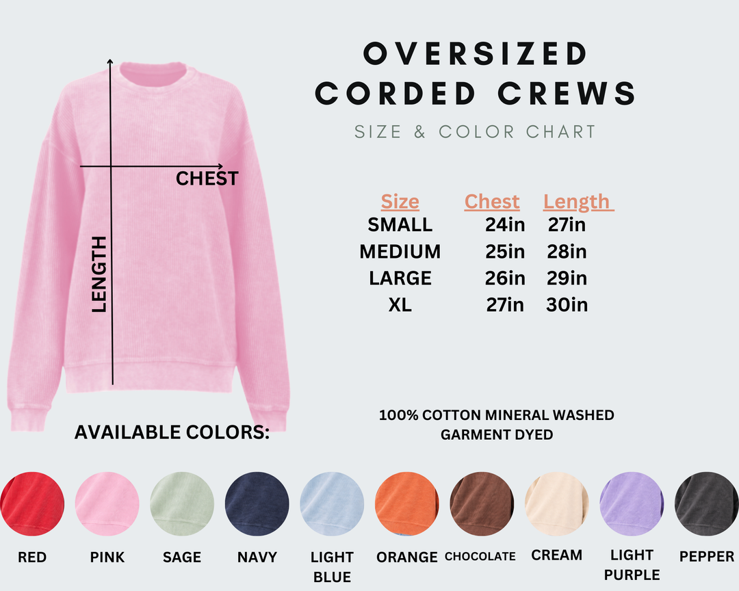PRE-ORDER Corded Crew
