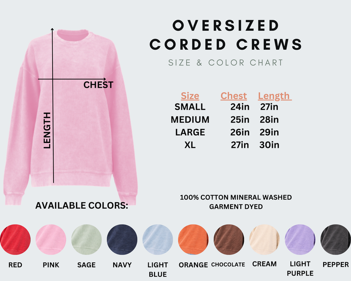 PRE-ORDER Corded Crew