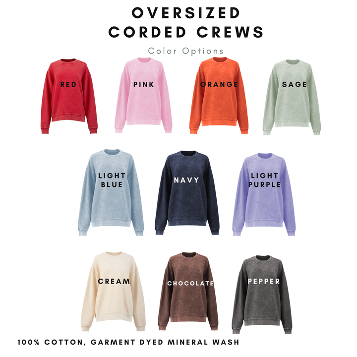 PRE-ORDER Corded Crew