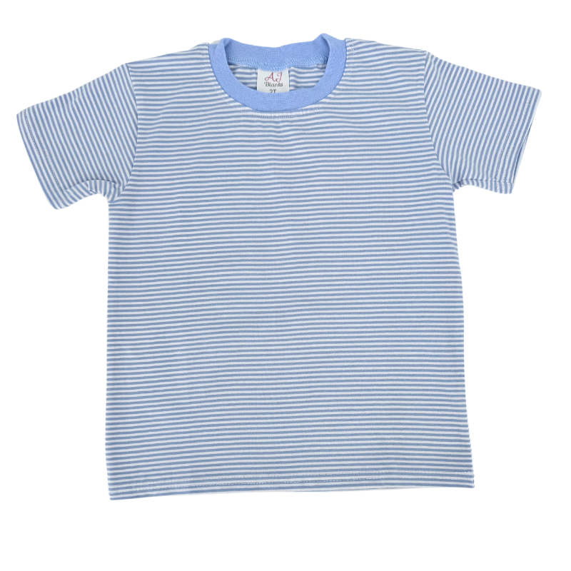 Unisex Stripe Short Sleeve Shirt