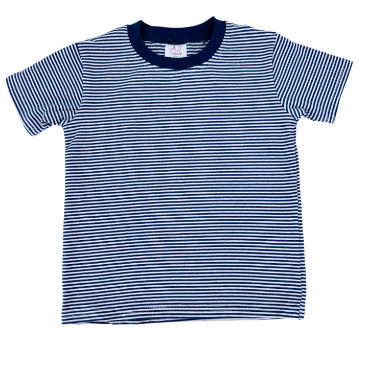 Unisex Stripe Short Sleeve Shirt