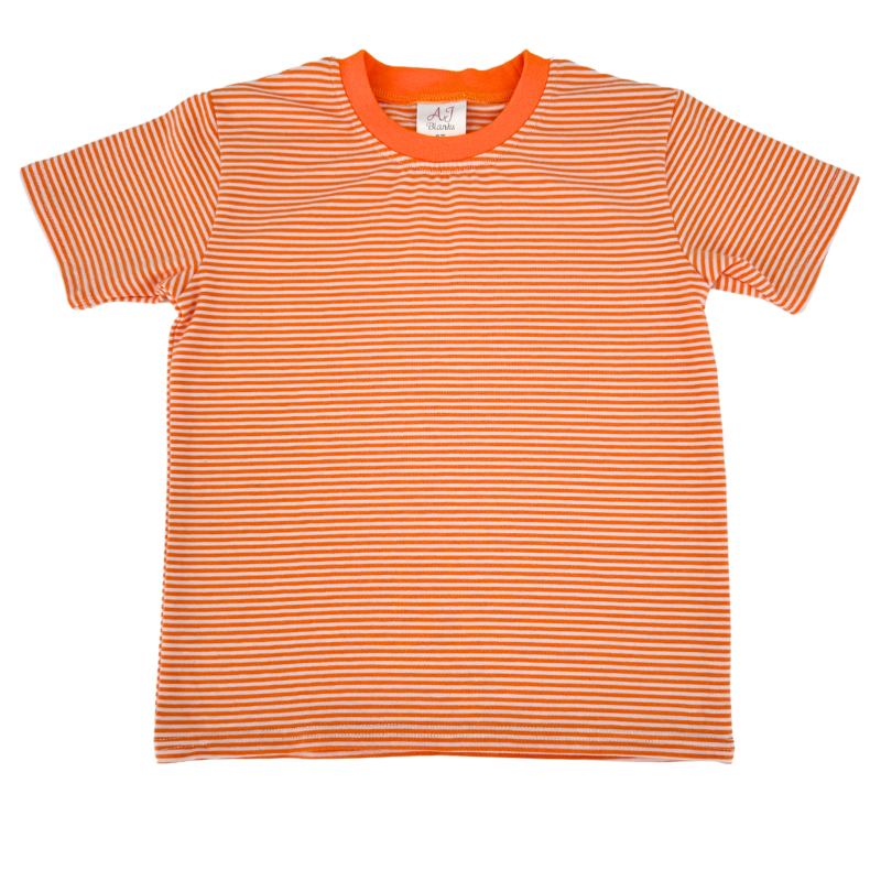 Unisex Stripe Short Sleeve Shirt