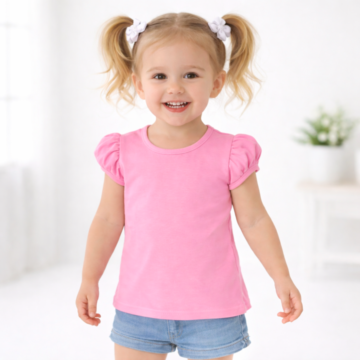 Girl's Short Sleeve Shirts