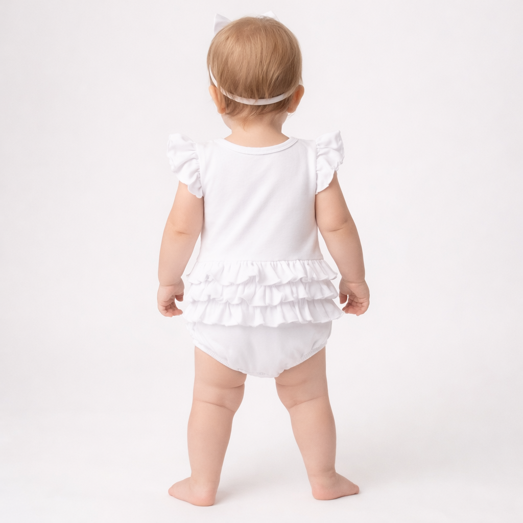 Girls Ruffle Bum Bubbles