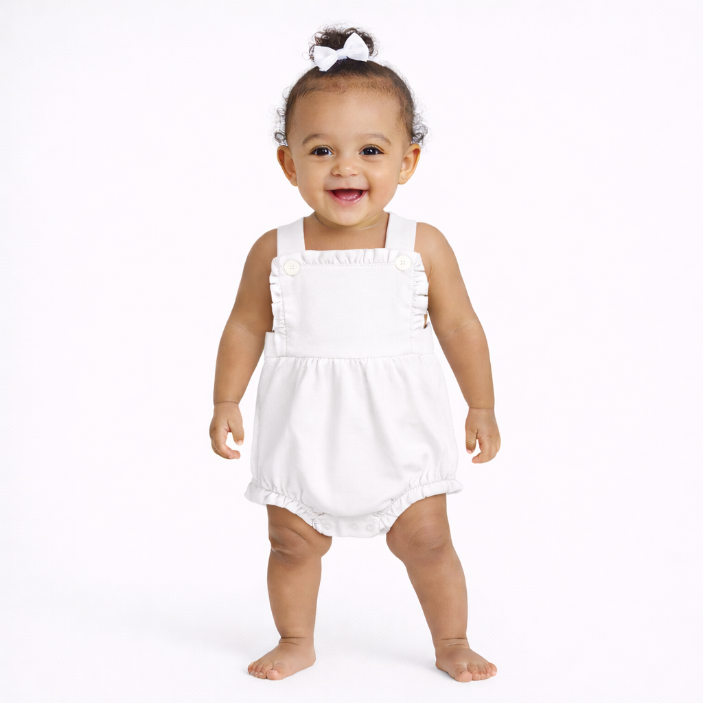 Ruffle Vintage Bubble Romper