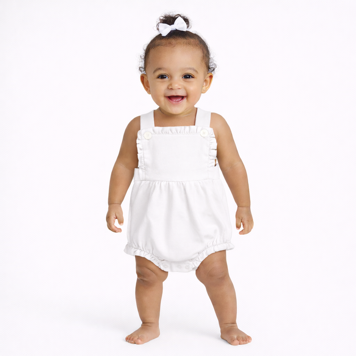 Ruffle Vintage Bubble Romper