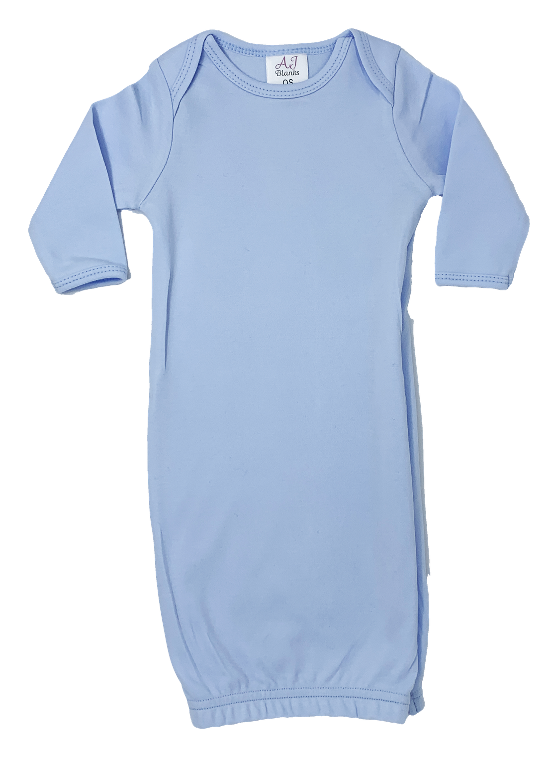 Blank ruffle baby sales gown